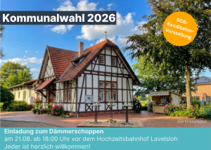 Samtgemeindebürgermeisterkandidaten stellen sich in Lavelsloh vor
